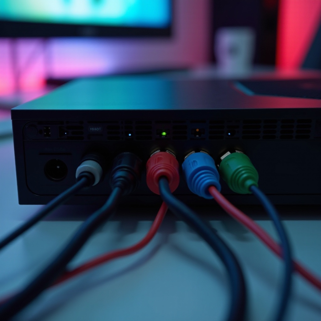 Xbox 360 Komponentenkabel Anschluss Guide